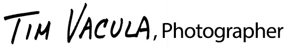 Tim Vacula, Photographer